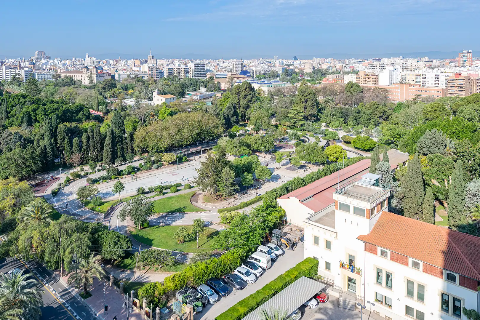 Vista exterior de Pis de lloguer en Valencia amb Aire condicionat, Calefacció i Jardí privat