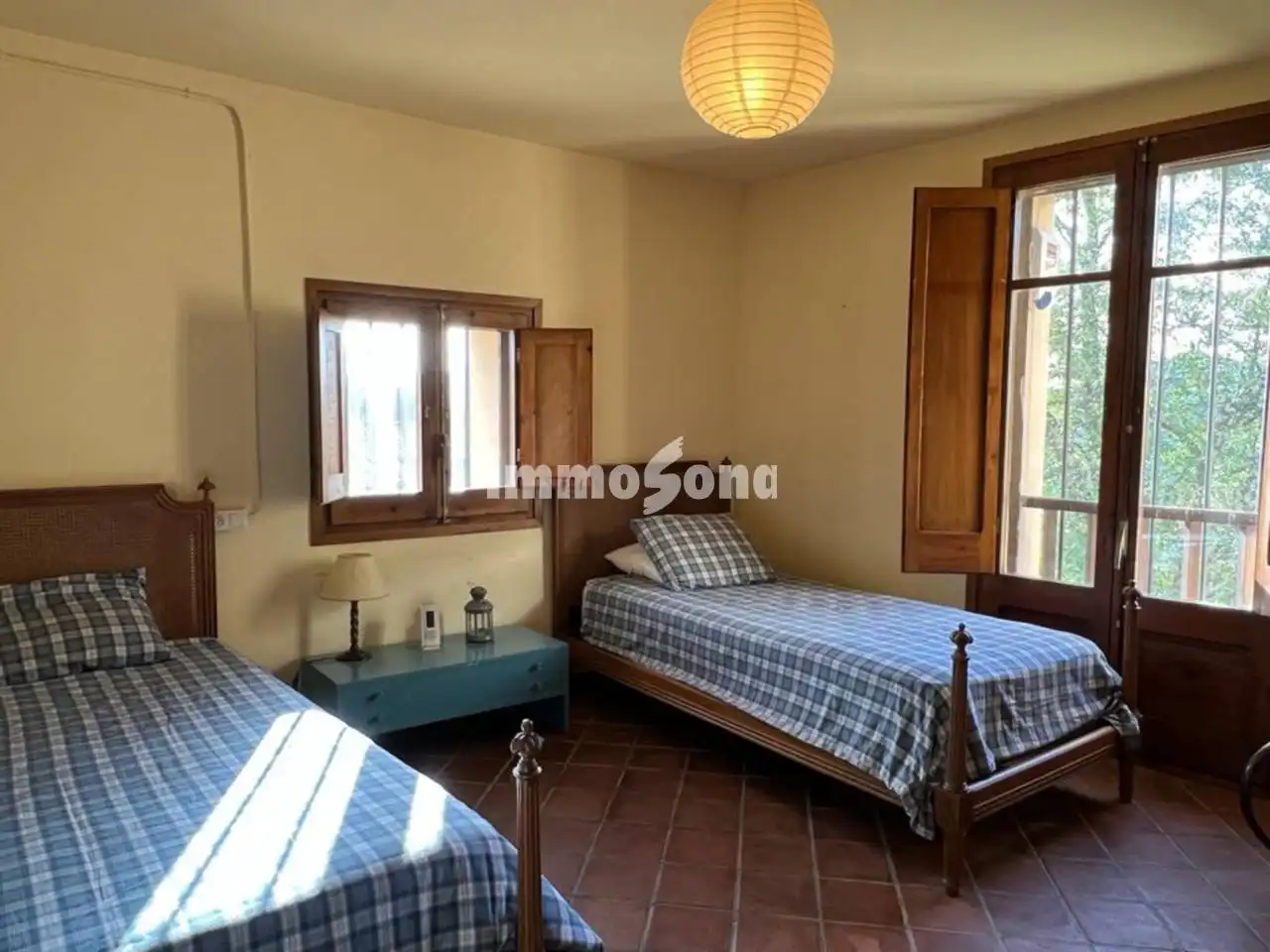 Sala de estar de Finca rústica en venta en Argelaguer con Calefacción, Jardín privado y Terraza