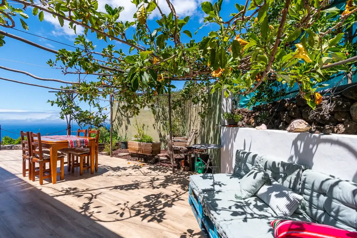 Terraza de Finca rústica en venta en Guía de Isora con Jardín privado, Terraza y Piscina