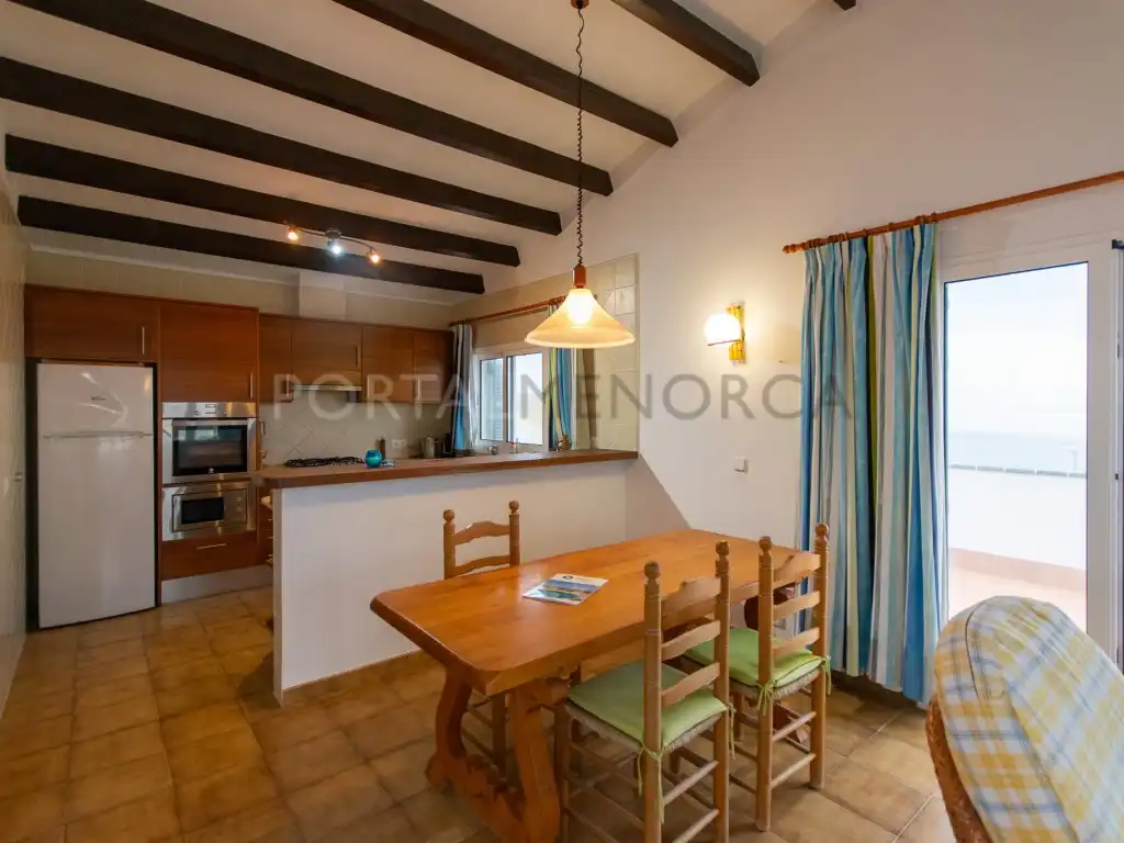 Cuina de Casa o xalet en venda en Sant Lluís amb Terrassa i Piscina