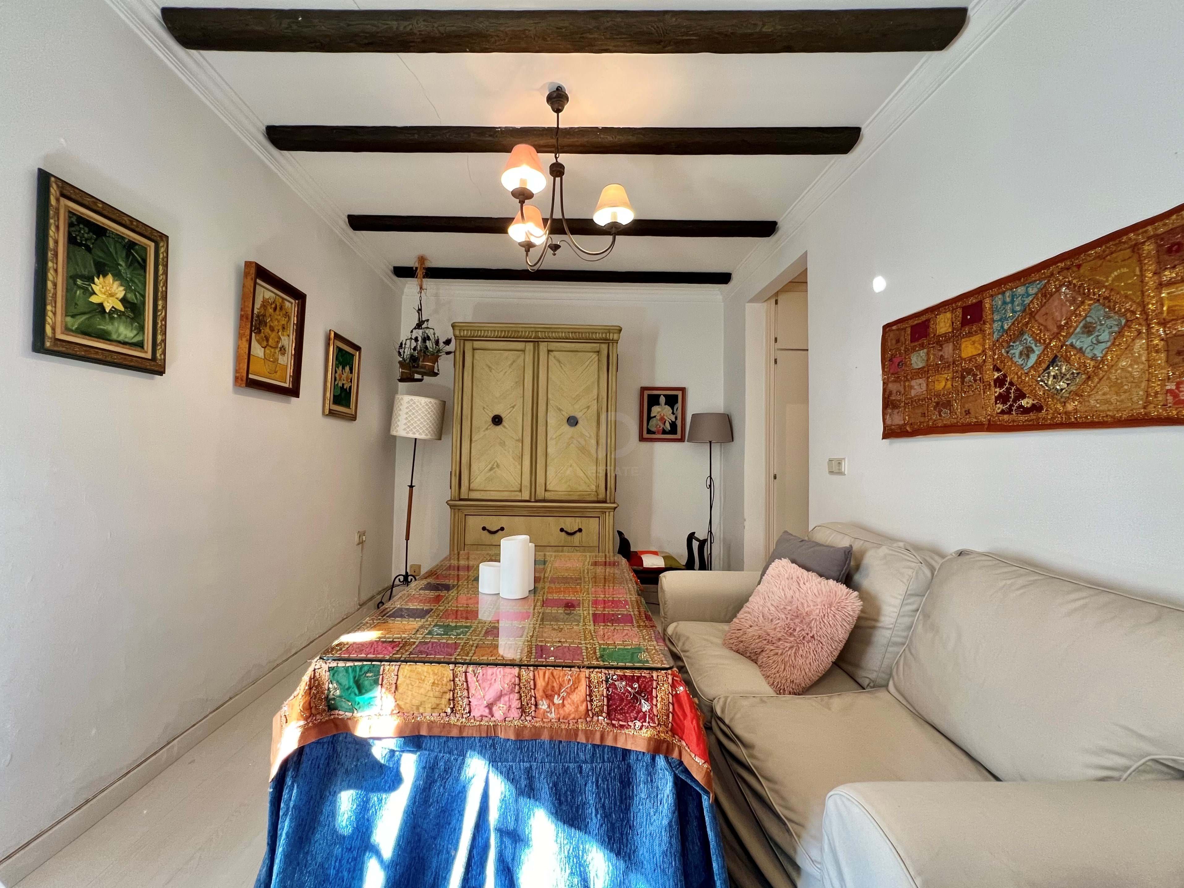 Living room of Flat for sale in Ronda  with Air Conditioner and Terrace
