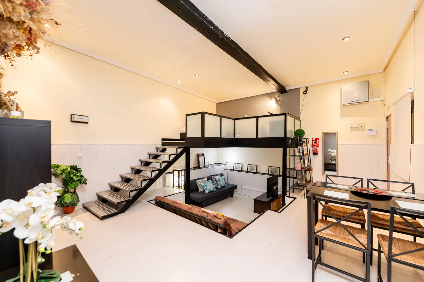 Sala de estar de Piso en venta en Madrid con Aire acondicionado, Amueblado y Lavadora