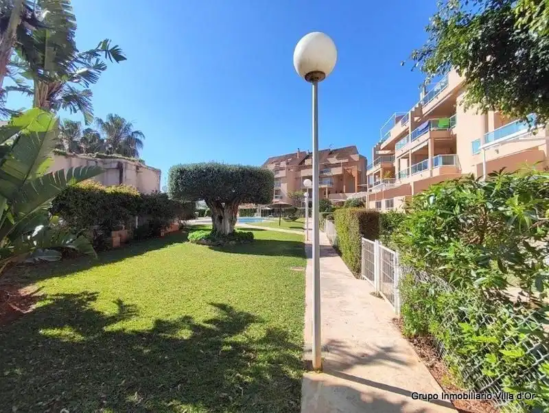 Exterior view of Apartments for sale in Dénia  with Air Conditioner, Private garden and Terrace