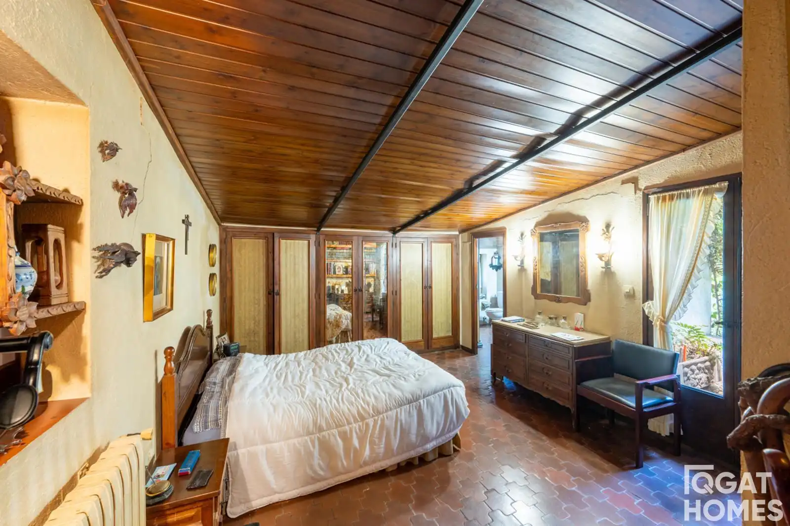 Habitación de Casa o chalet en venta en Sant Cugat del Vallès con Calefacción, Terraza y Trastero