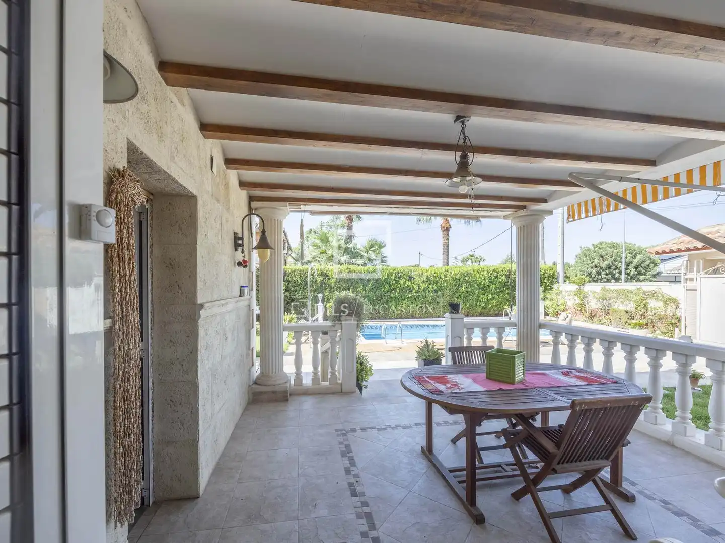 Terrace of Houses for sale in La Pobla de Vallbona  with Air Conditioner, Heating and Private garden