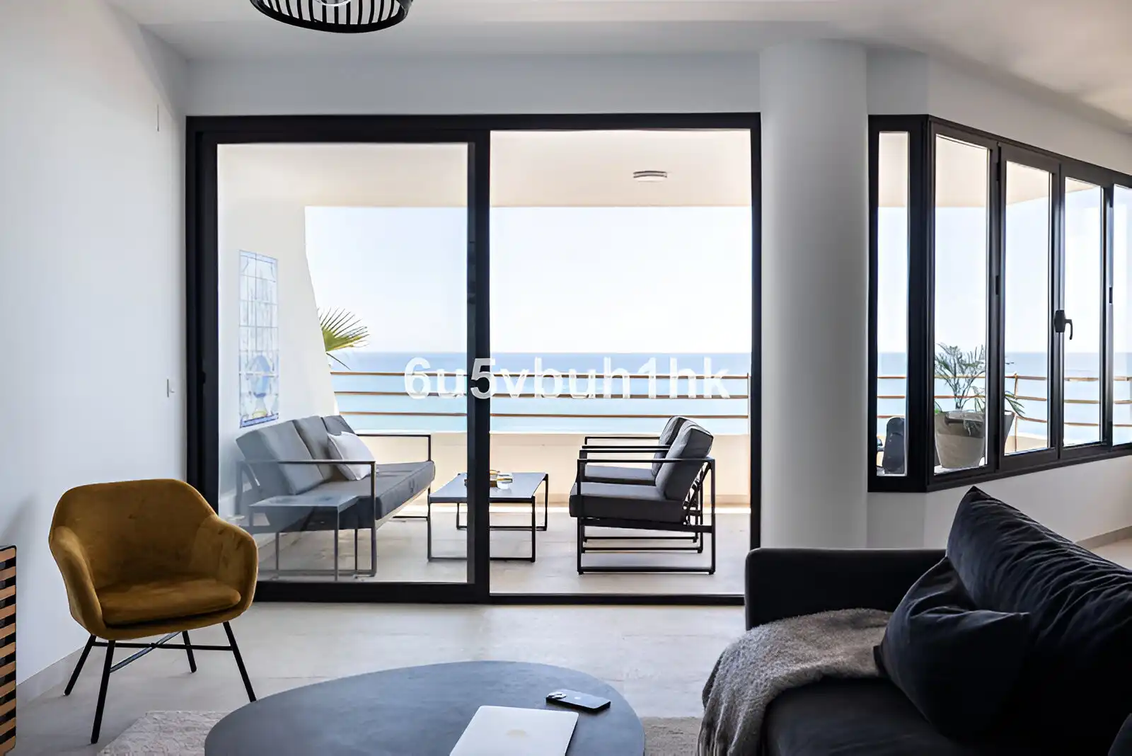Wohnzimmer von Erdgeschoss zum Verkauf in Málaga mit Klimaanlage, Terrasse und Möbliert