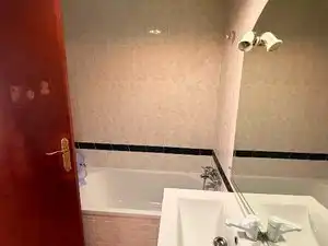 Bathroom of Flat for rent in Almenara  with Furnished, Oven and Washing machine