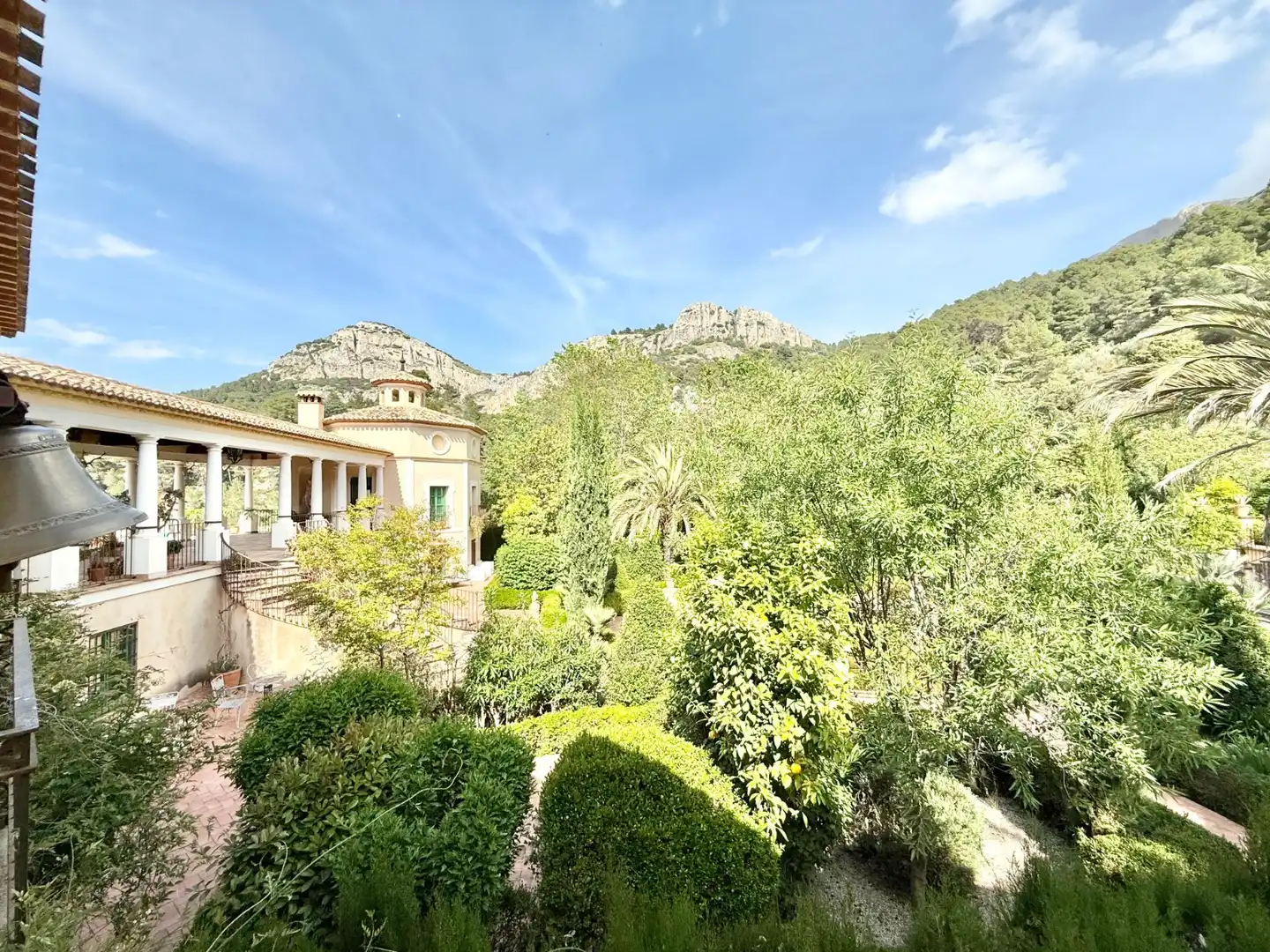 Jardí de Finca rústica en venda en Alcoleja amb Aire condicionat, Jardí privat i Terrassa