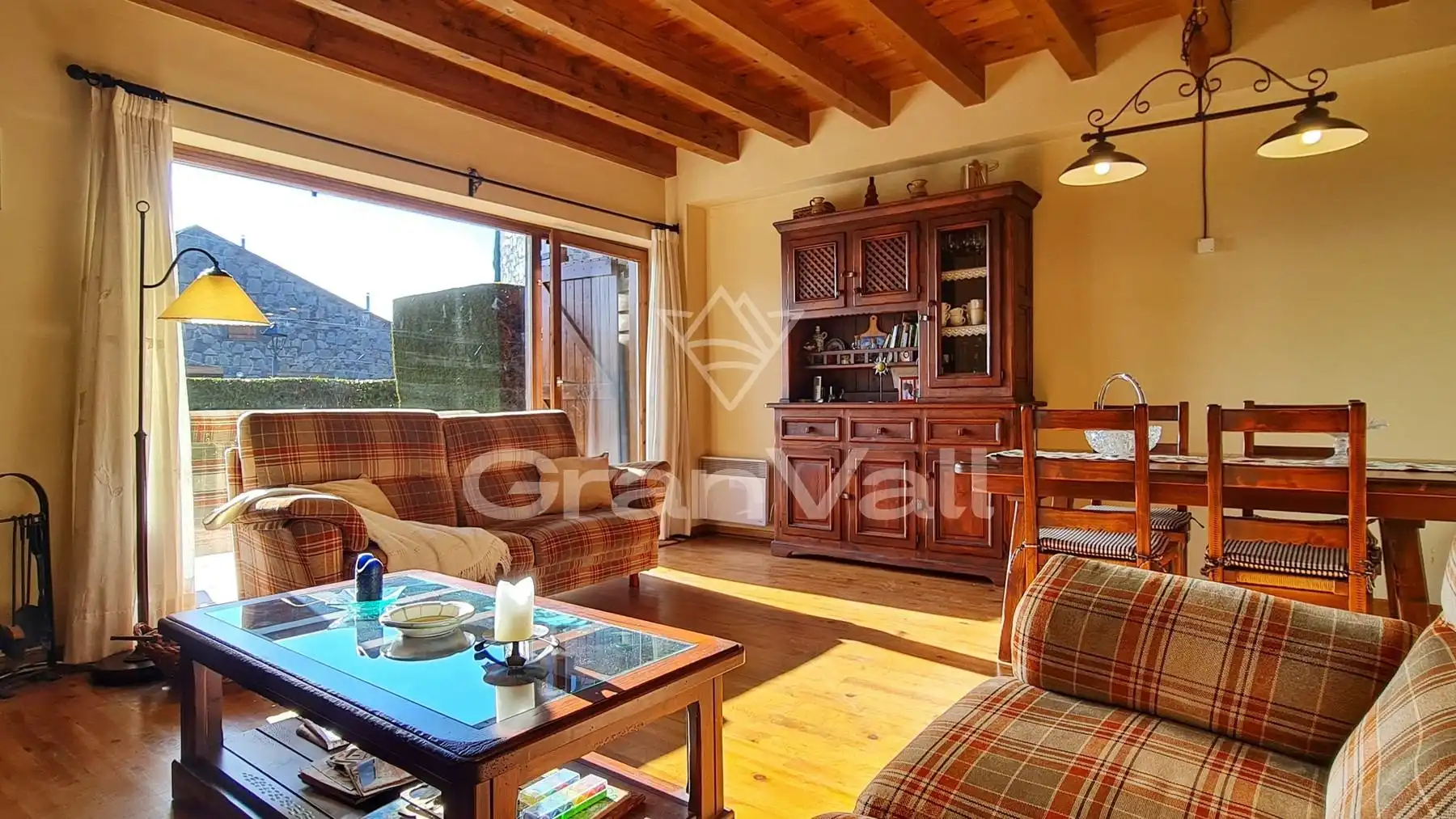 Living room of Single-family semi-detached for sale in Ger  with Heating, Private garden and Terrace