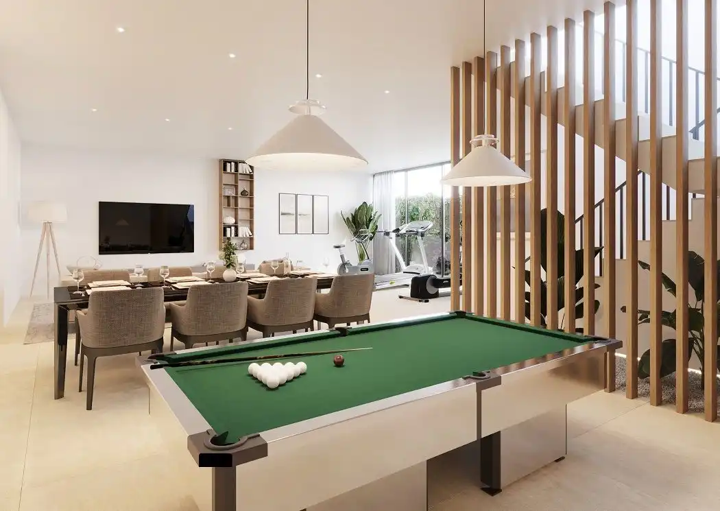 Wohnzimmer von Haus oder Chalet zum Verkauf in Polop mit Klimaanlage, Heizung und Privatgarten