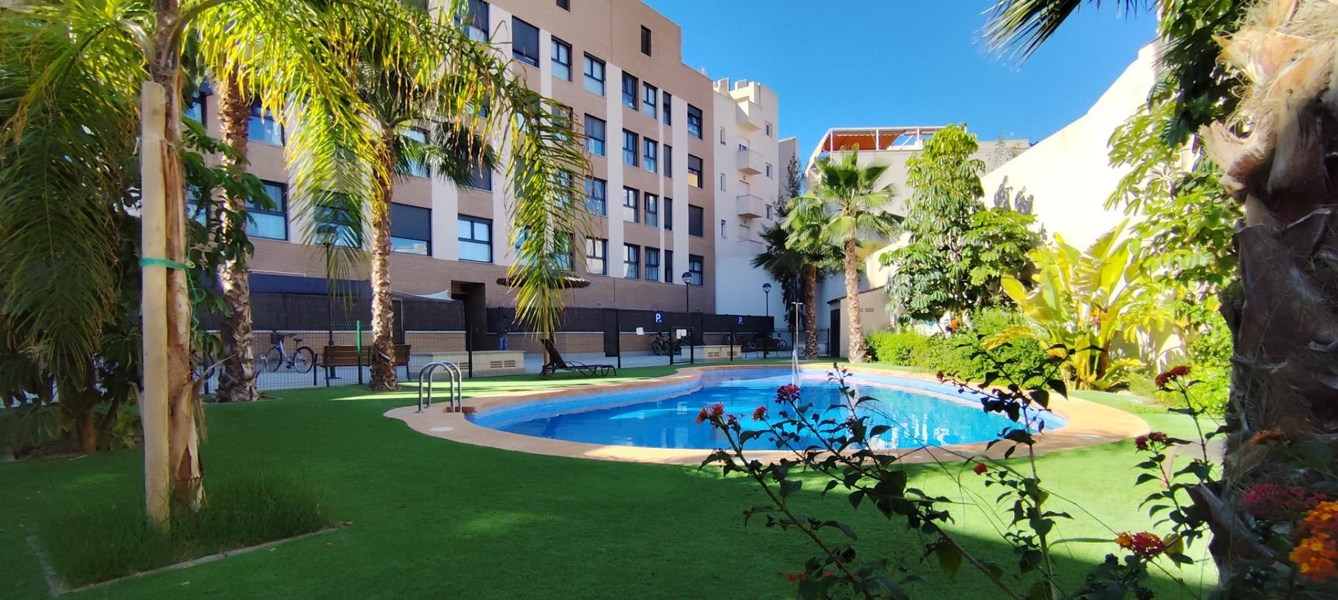 Swimming pool of Flat for sale in Sant Joan d'Alacant  with Heating, Private garden and Storage room