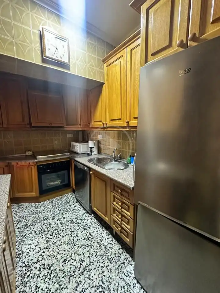 Kitchen of Flat for rent in Linares  with Air Conditioner, Terrace and Furnished