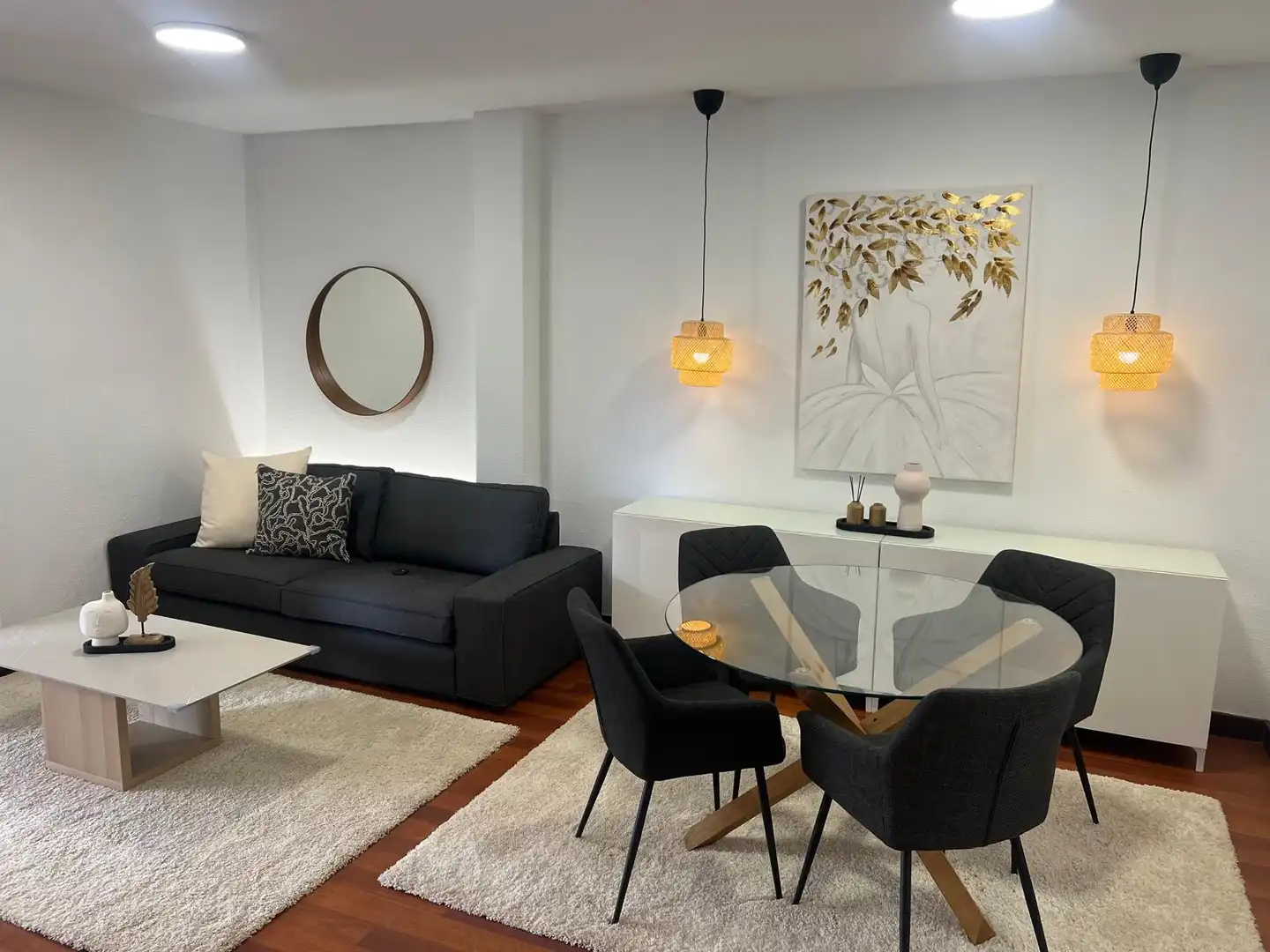 Living room of Flat for rent in Arona  with Terrace, Furnished and Balcony