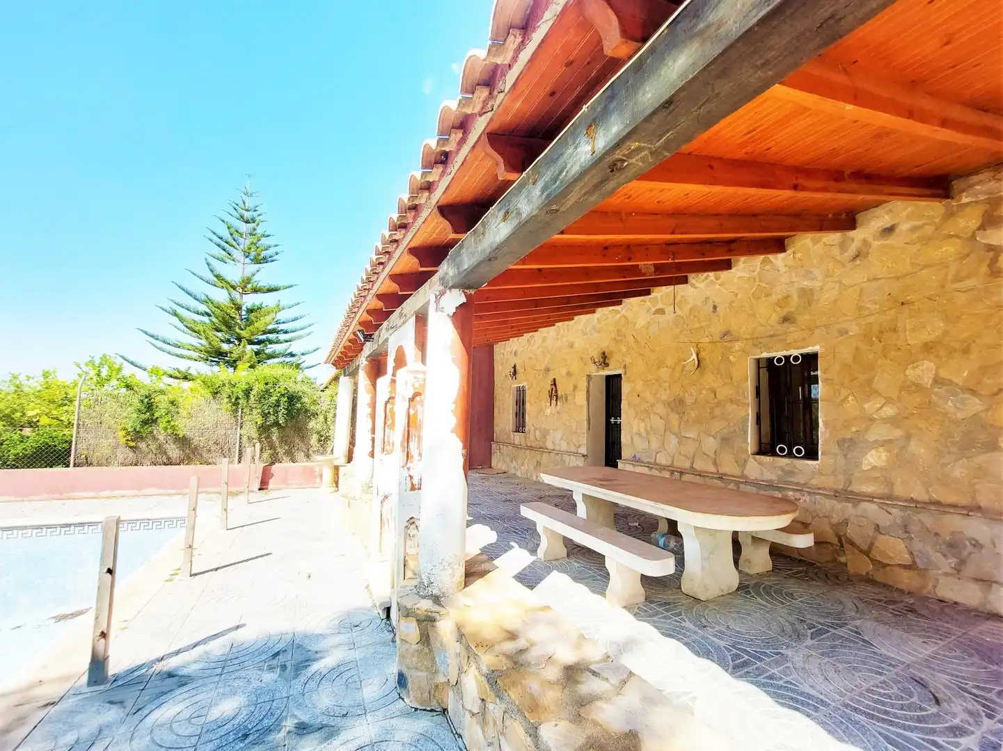 Terrace of Country homes for sale in Lorca  with Private garden and Furnished