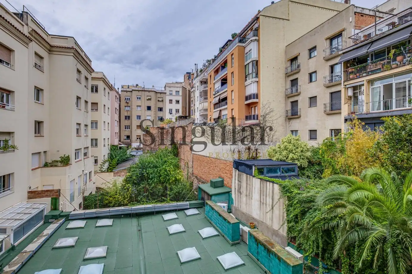 Vista exterior de Piso en venta en Sarrià - Sant Gervasi