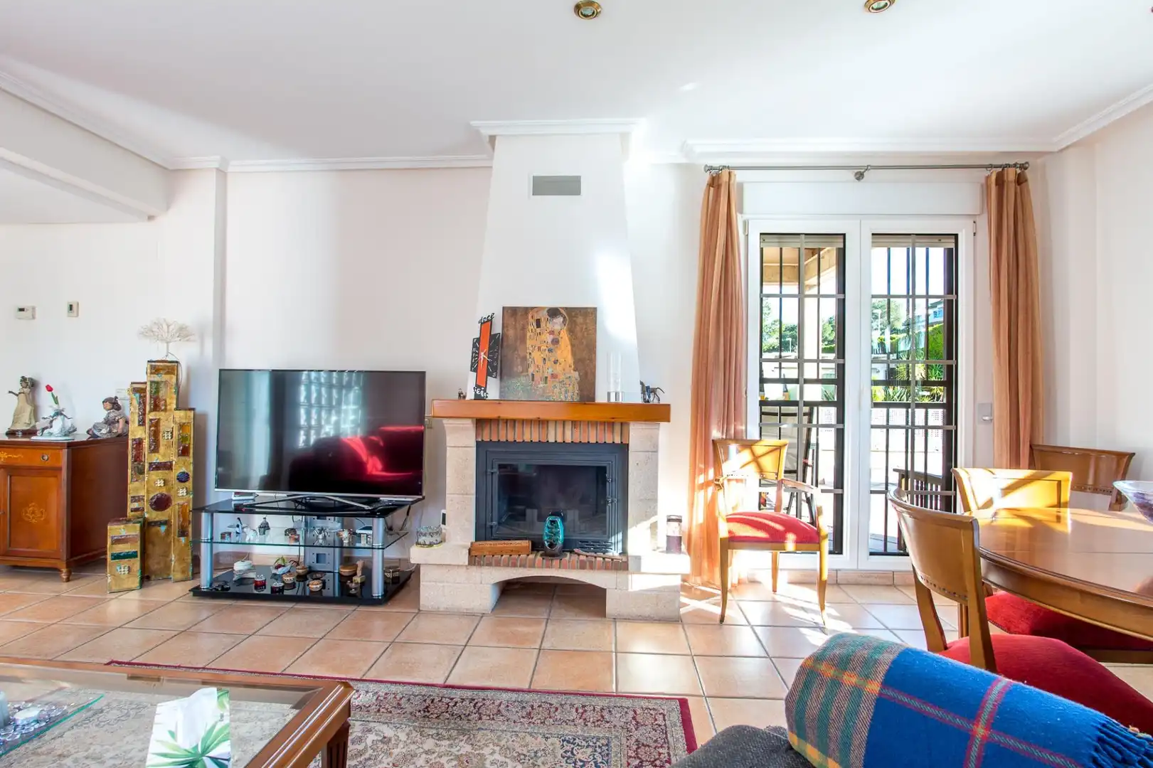 Sala de estar de Casa o chalet en venta en Murcia con Aire acondicionado, Calefacción y Jardín privado