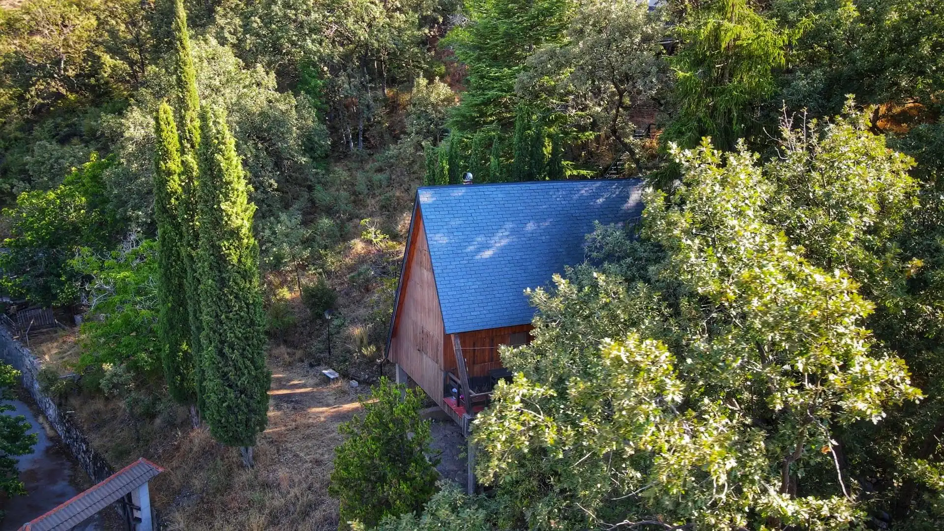 Vista exterior de Casa o chalet en venta en Güéjar Sierra con Calefacción, Jardín privado y Terraza