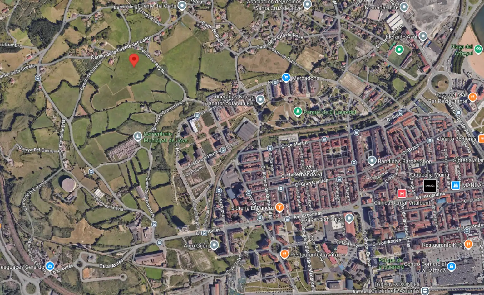 Terreno rústico en venta en Gijón - Jove, imagen 2