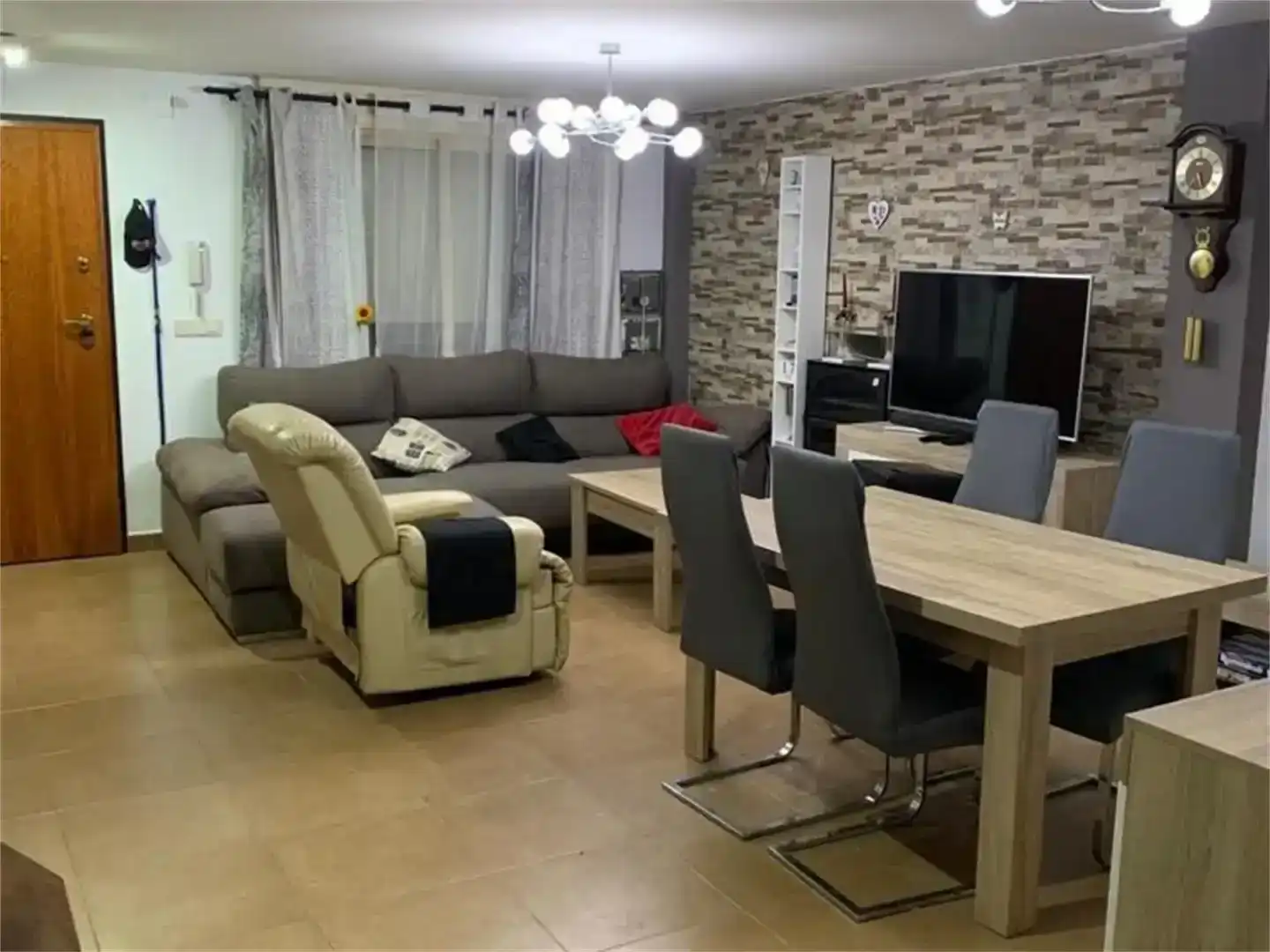 Sala de estar de Piso en venta en Montserrat con Aire acondicionado, Jardín privado y Parquet