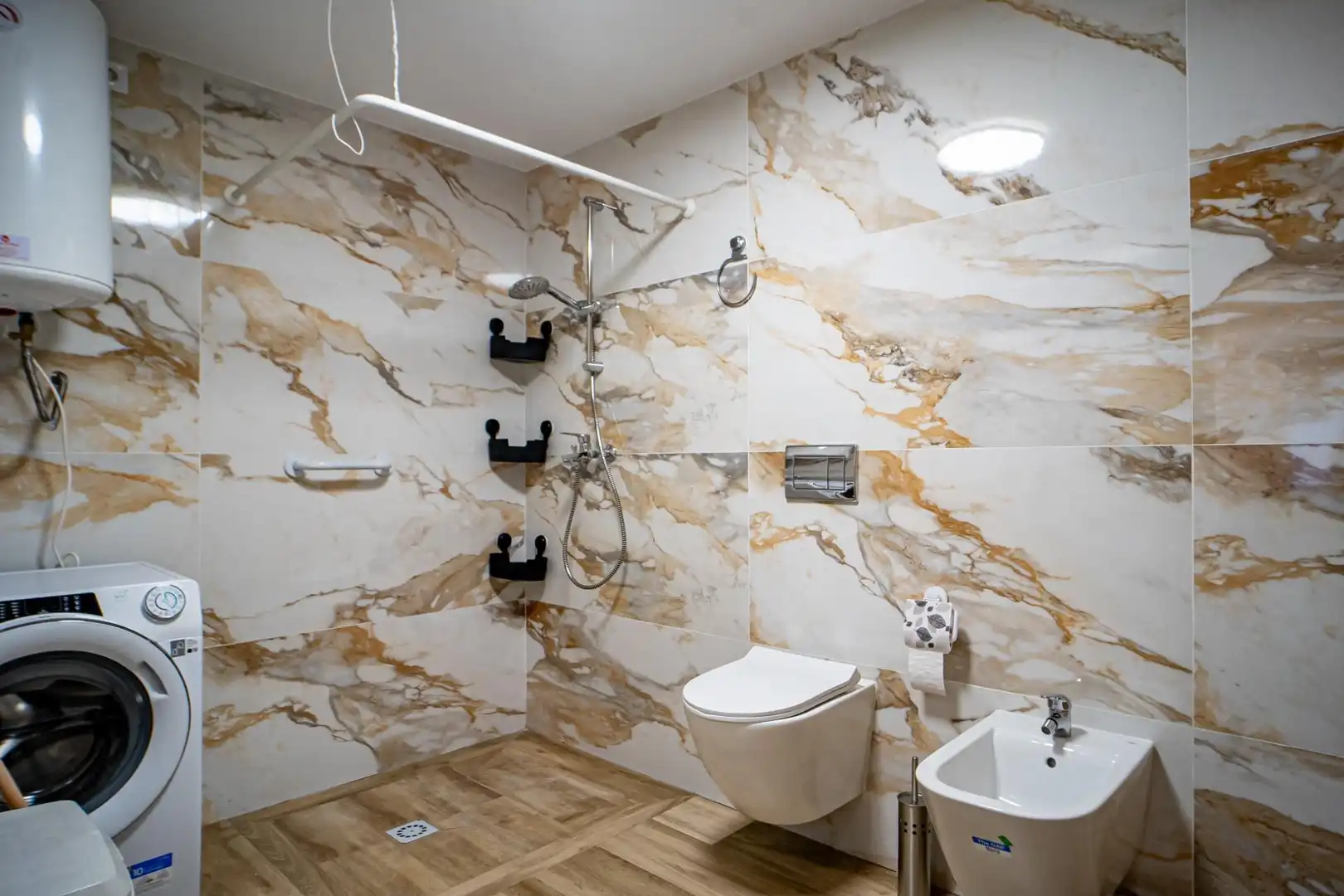 Bathroom of Houses for sale in L'Alfàs del Pi  with Air Conditioner, Heating and Private garden