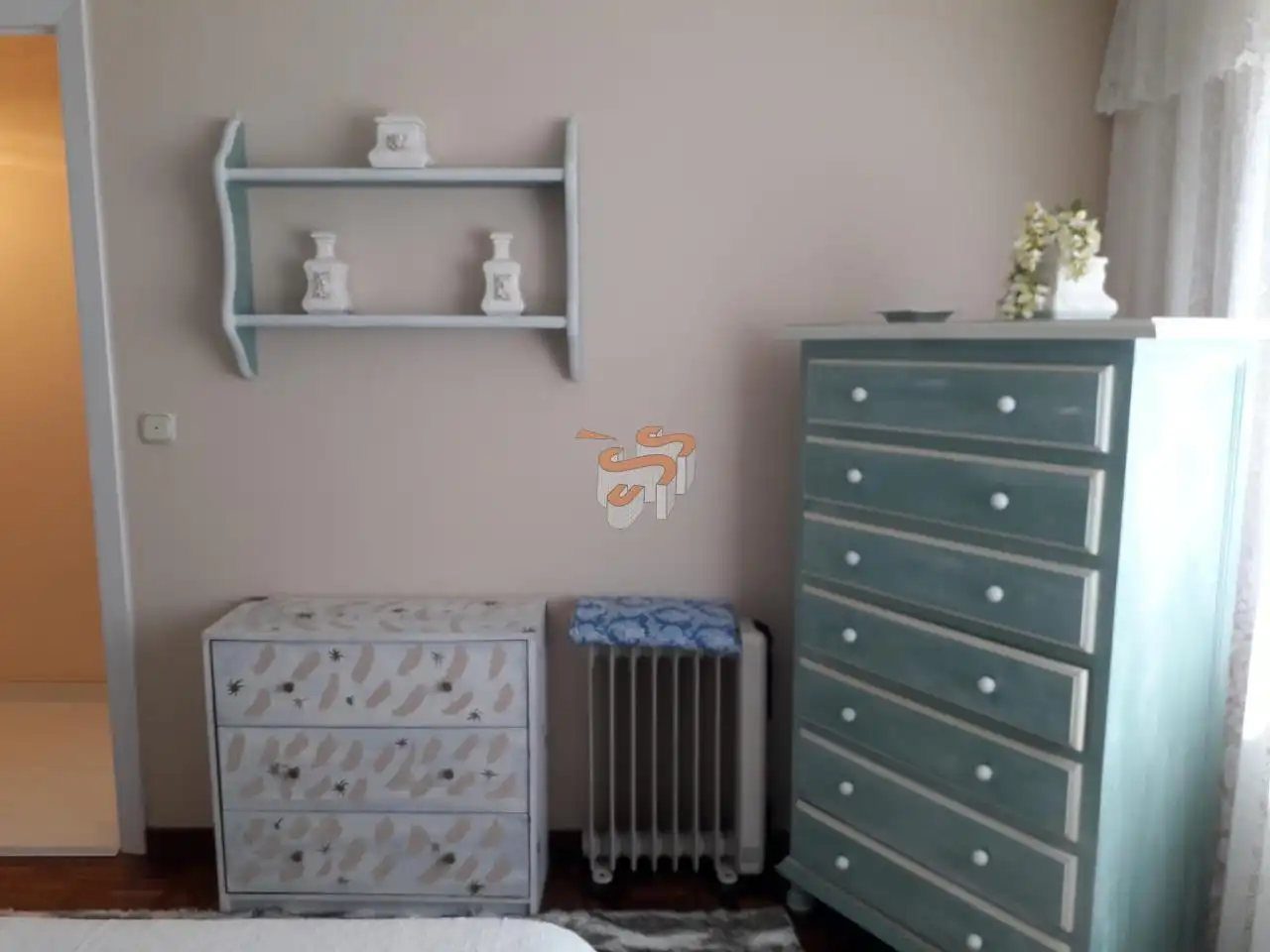 Schlafzimmer von Wohnung zur Miete in Ferrol mit Terrasse und Möbliert