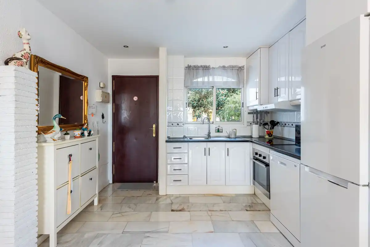 Cuina de Apartament en venda en Mijas amb Aire condicionat, Calefacció i Terrassa