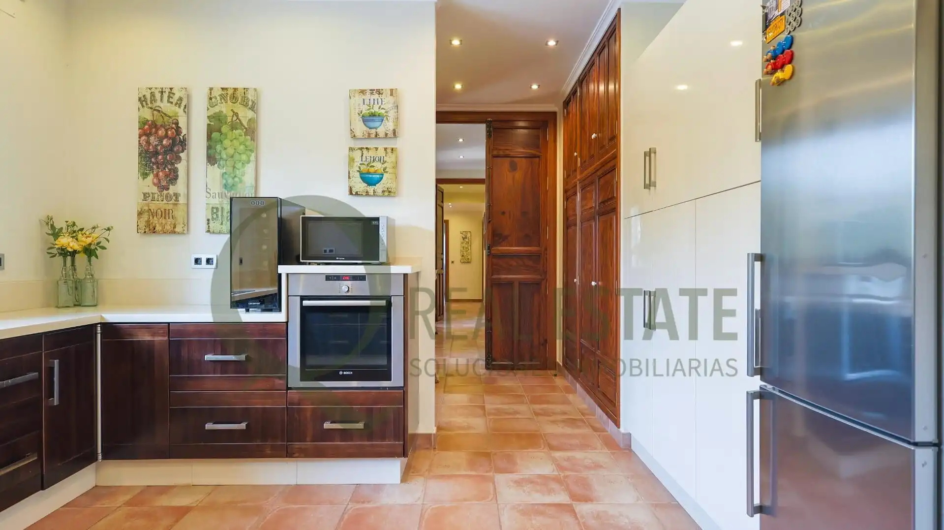 Cocina de Casa o chalet en venta en Beneixama con Aire acondicionado, Jardín privado y Trastero