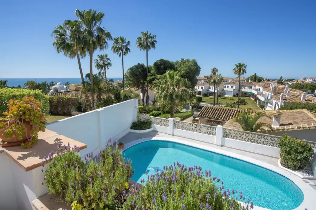 Jardí de Casa o xalet en venda en Mijas amb Aire condicionat, Jardí privat i Terrassa