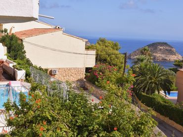 Bungalow con piscina in affitto a Portichol - Balcón al Mar