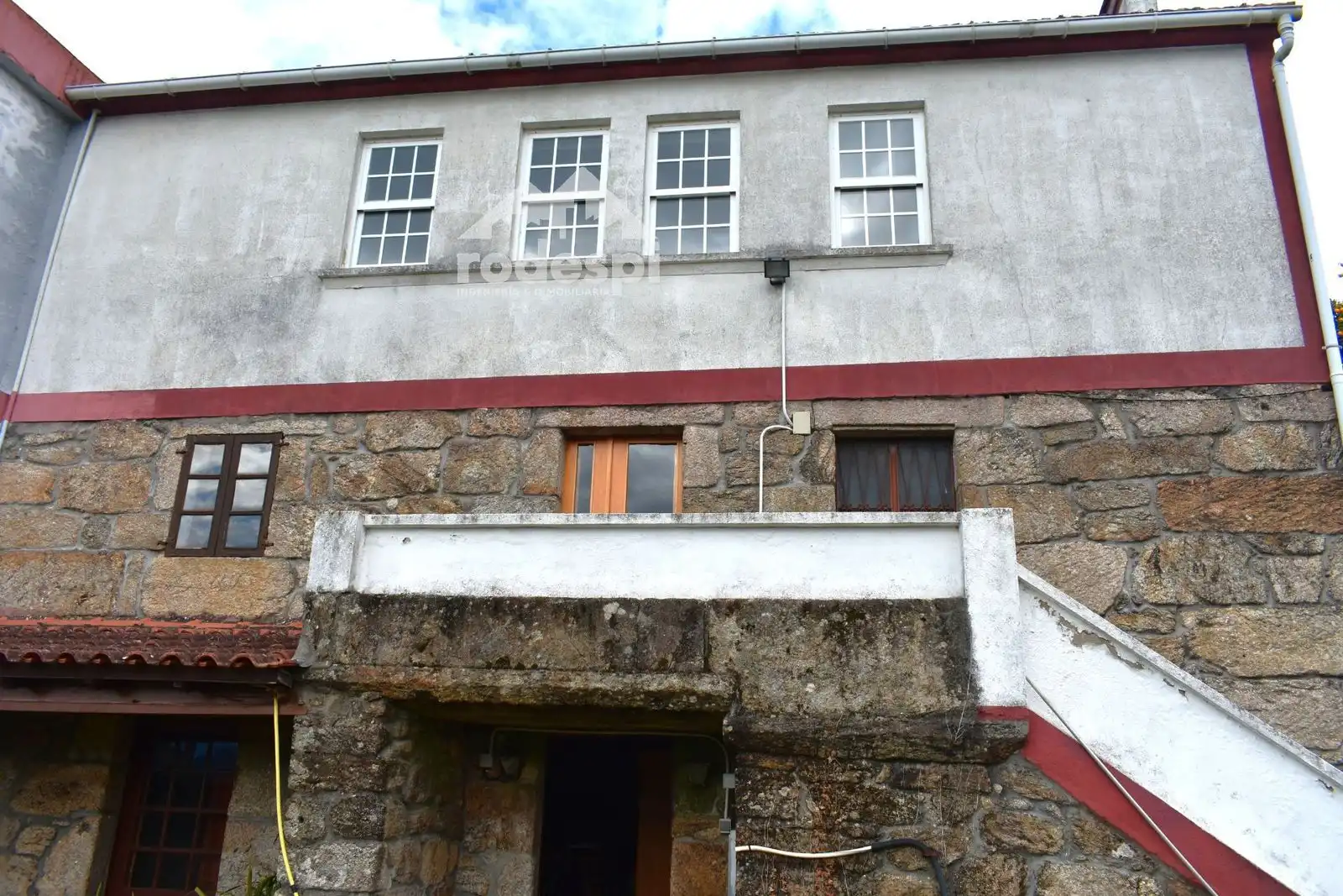Exterior view of Houses for sale in Crecente  with Heating, Terrace and Storage room