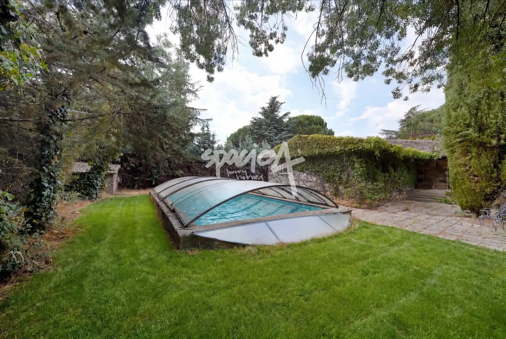 Swimming pool of Houses for sale in Galapagar  with Heating, Private garden and Terrace