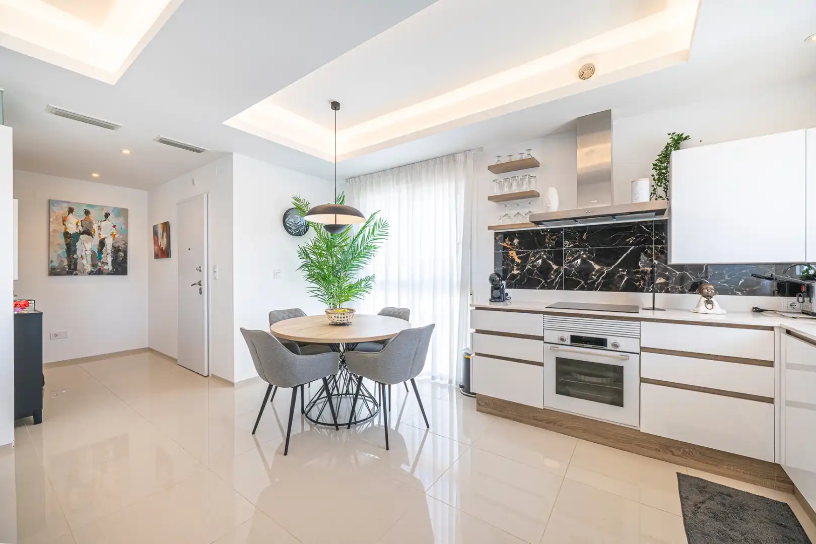 Kitchen of Attic for sale in Rojales  with Heating, Terrace and Oven