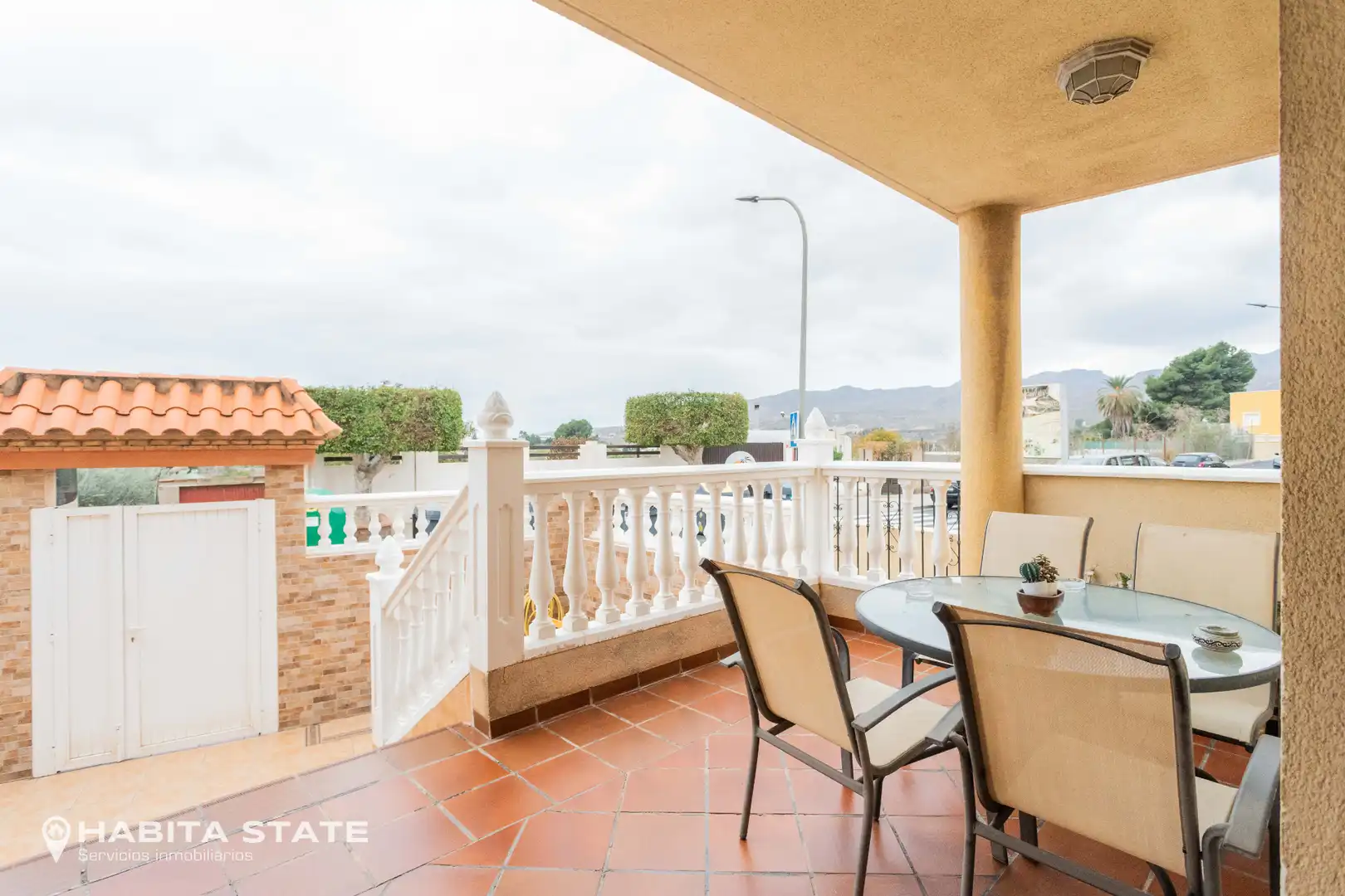 Terraza de Casa o chalet en venta en Pechina con Aire acondicionado, Calefacción y Jardín privado