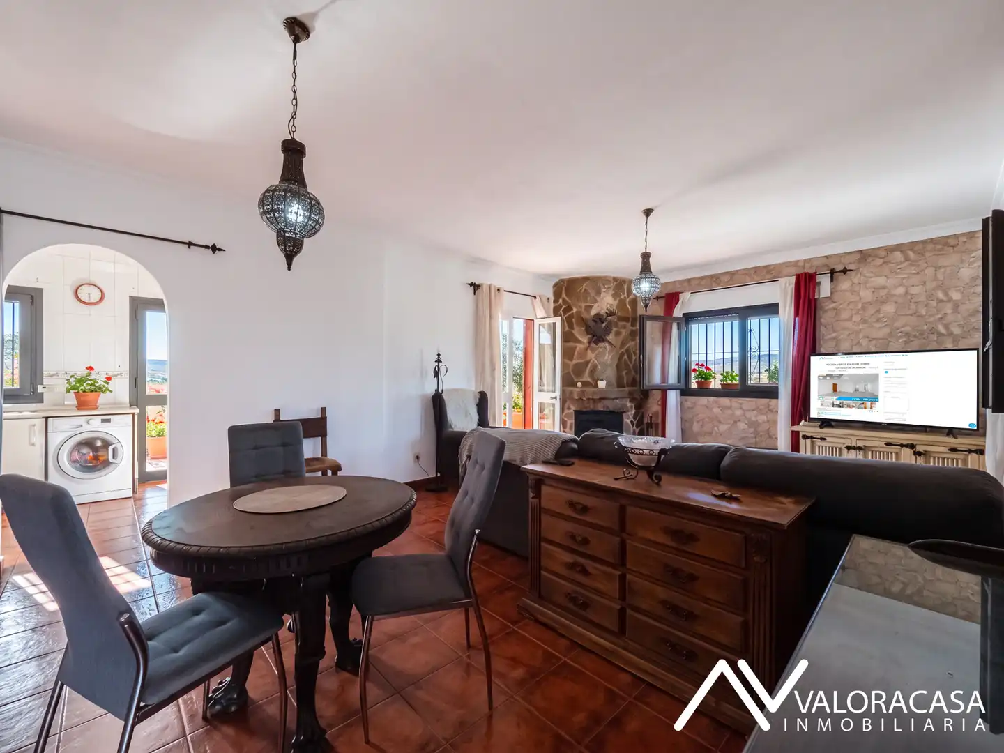 Dining room of Houses for sale in Coín  with Air Conditioner, Private garden and Terrace