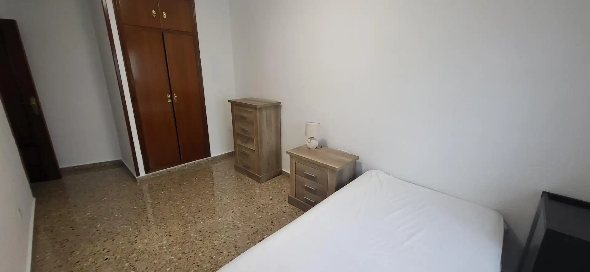 Bedroom of Flat for rent in Albacete  with Air Conditioner, Heating and Furnished