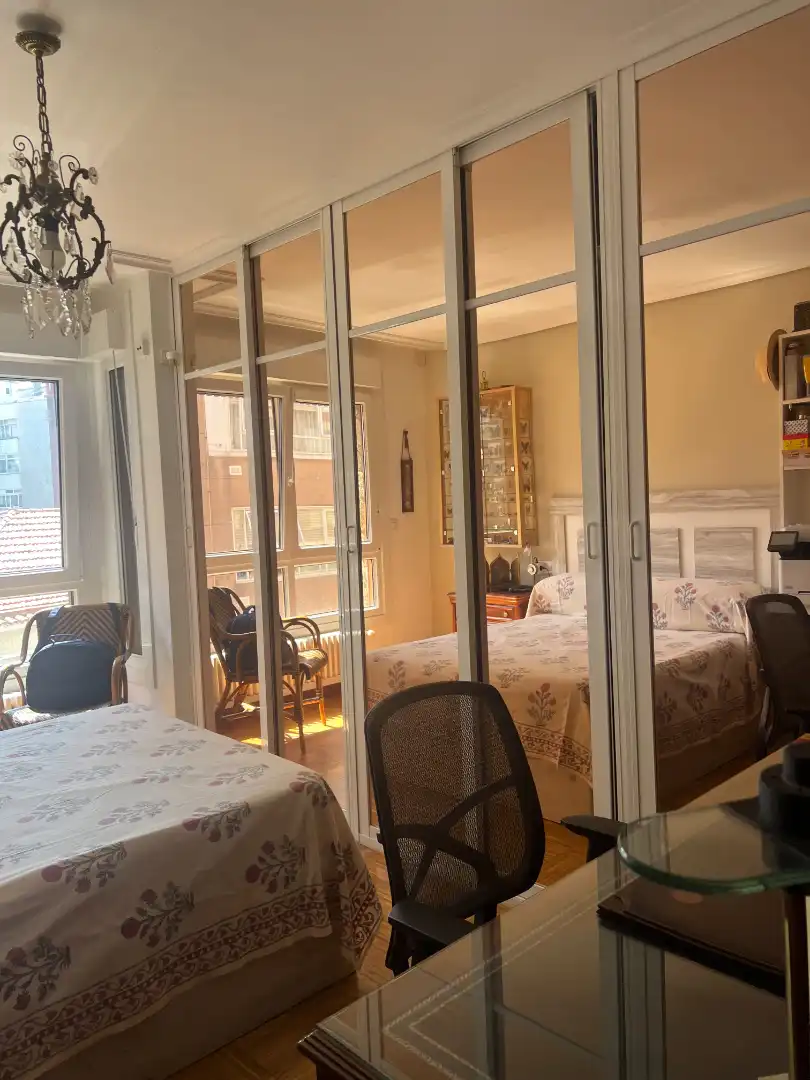 Bedroom of Apartments for sale in Baiona  with Heating, Furnished and Washing machine
