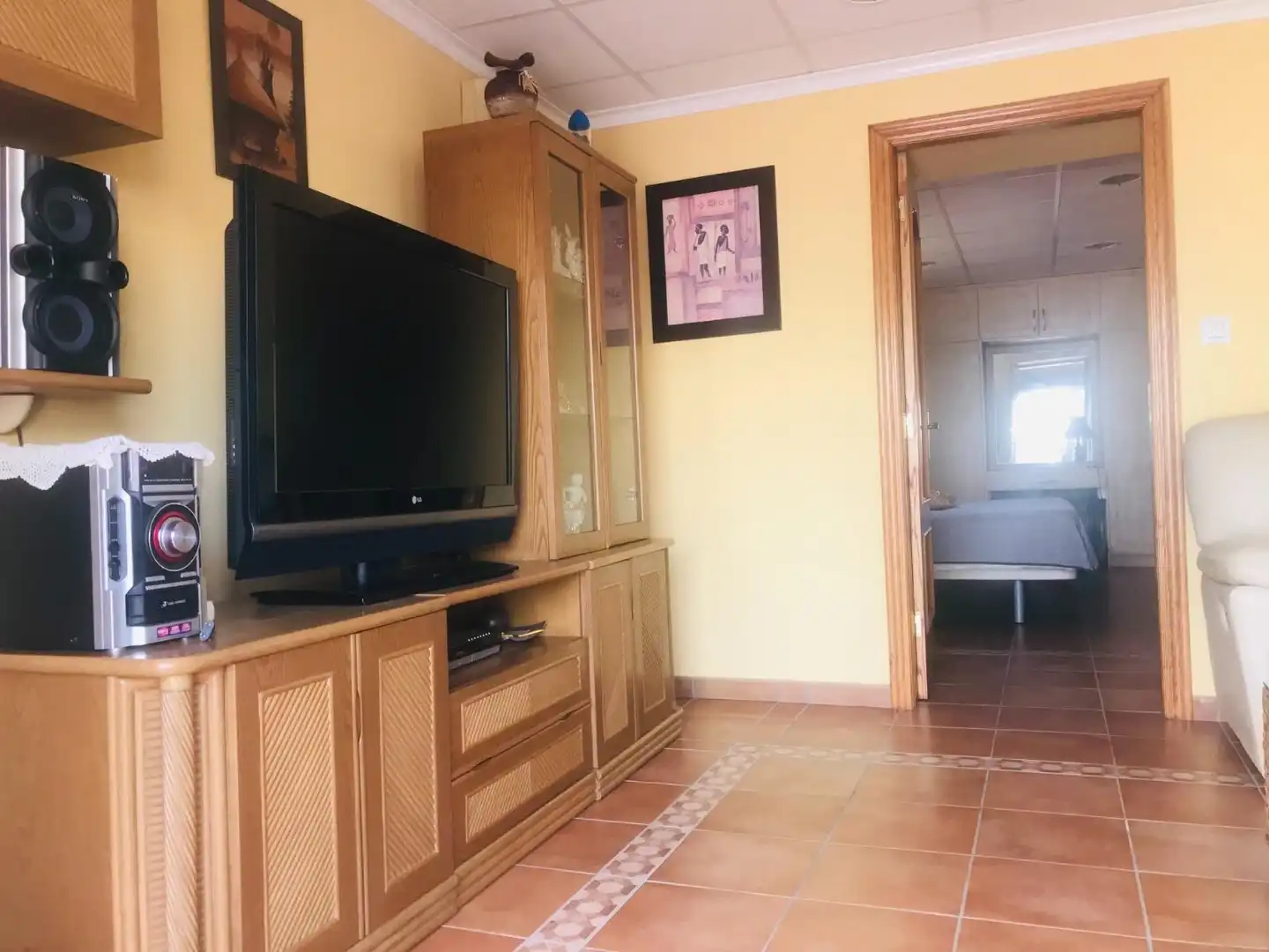 Wohnzimmer von Haus oder Chalet zur Miete in Santa Pola