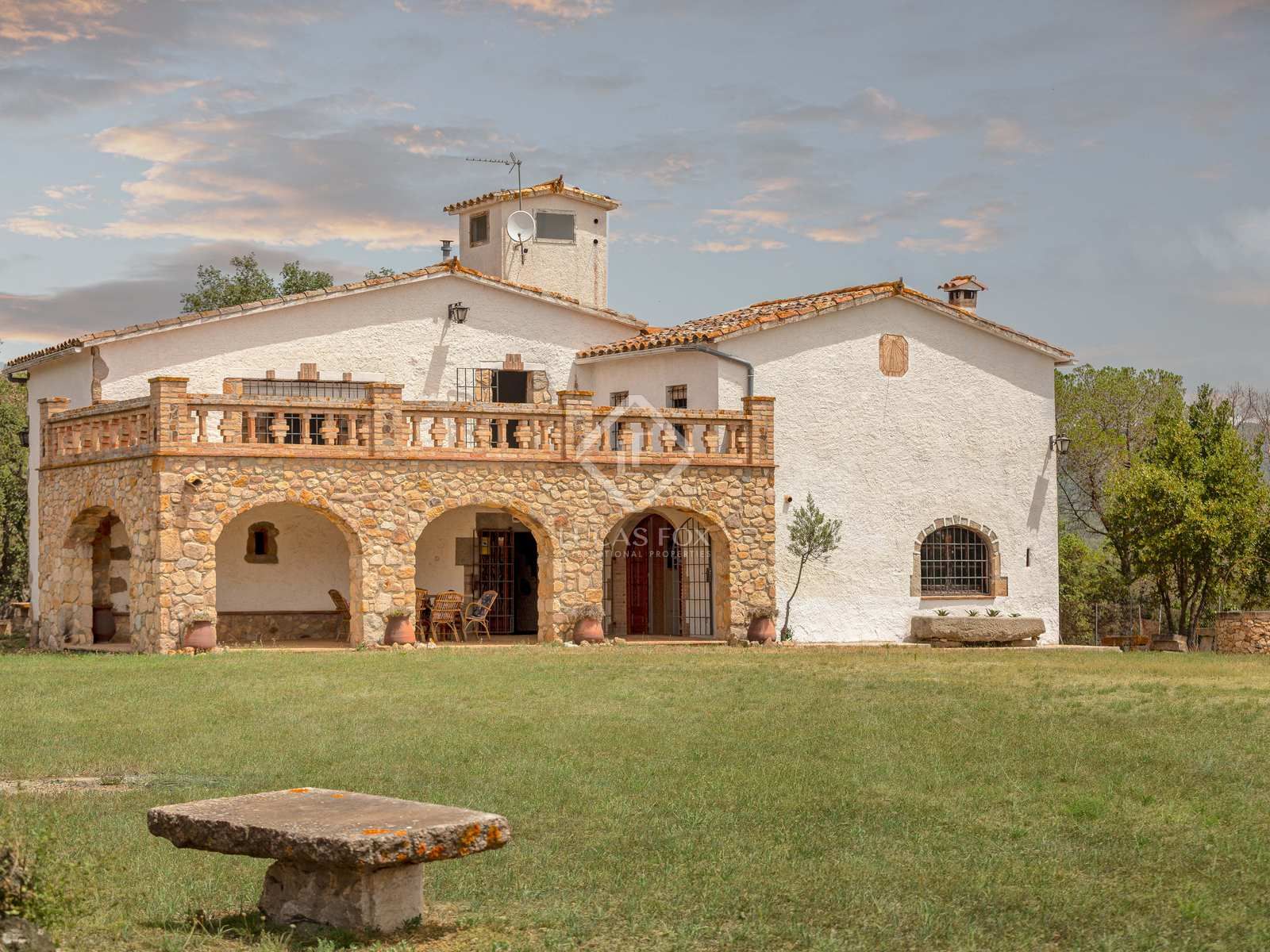 Exterior view of Country house for sale in Llagostera  with Private garden and Storage room