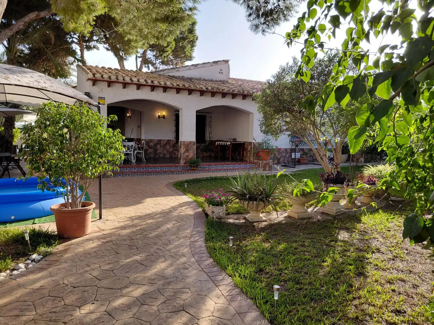 Garden of Houses for sale in Orihuela