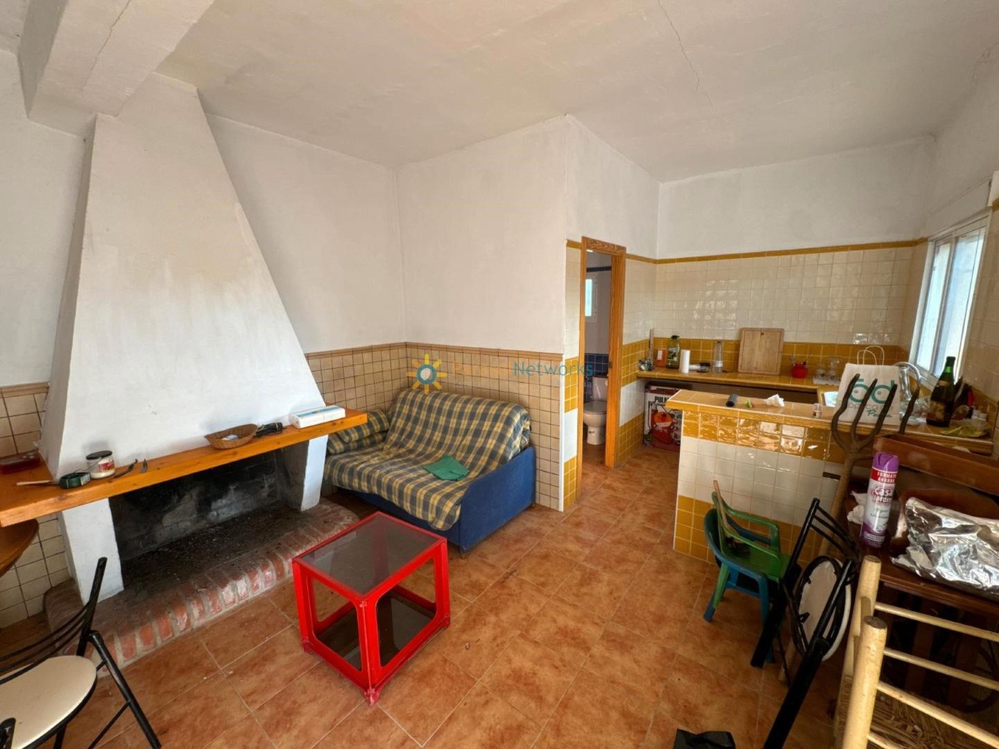 Cuina de Casa o xalet en venda en El Palomar amb Calefacció, Jardí privat i Terrassa