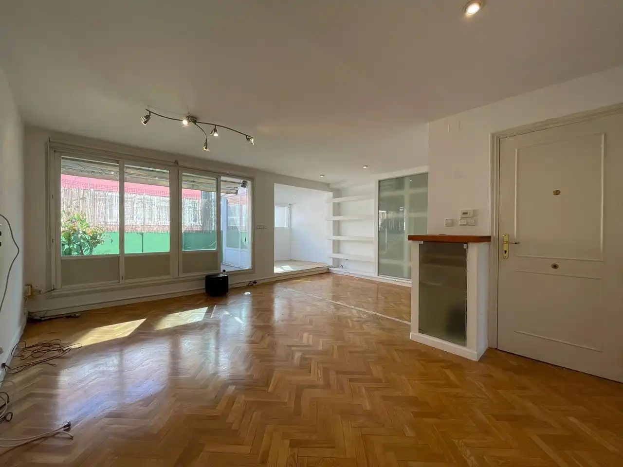 Sala de estar de Apartamento en venta en A Coruña Capital  con Calefacción, Parquet y Terraza
