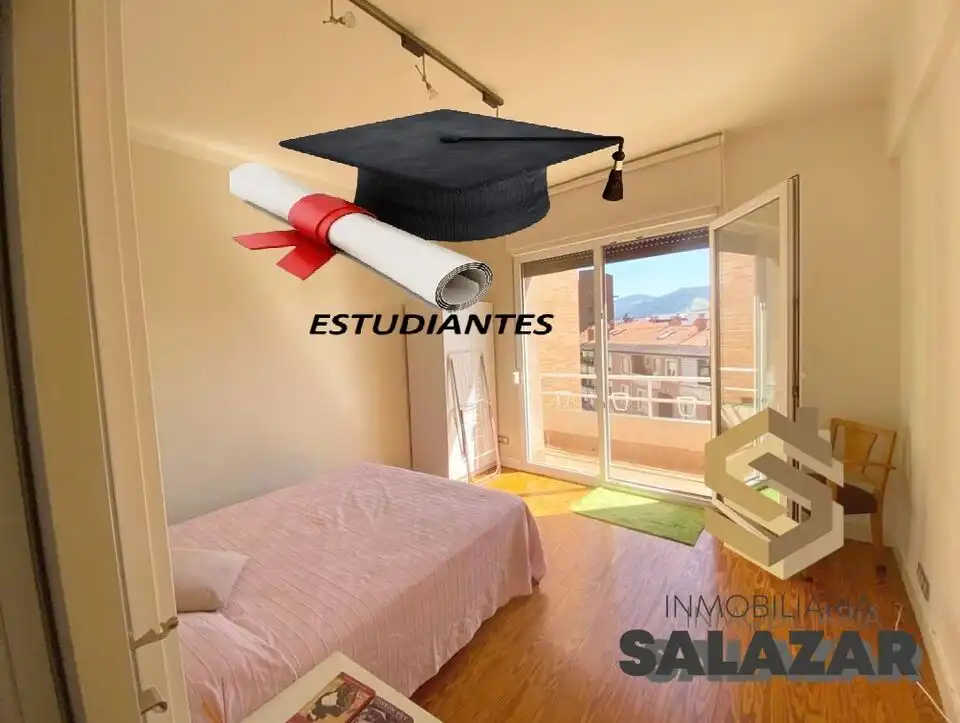 Habitación de Piso de alquiler en Bilbao  con Calefacción, Terraza y Amueblado