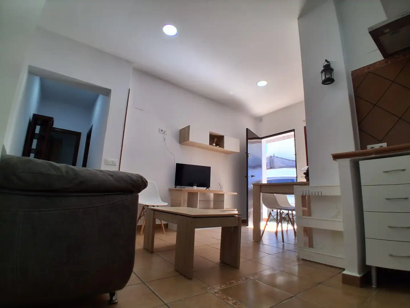 Sala d'estar de Finca rústica en venda en Chipiona