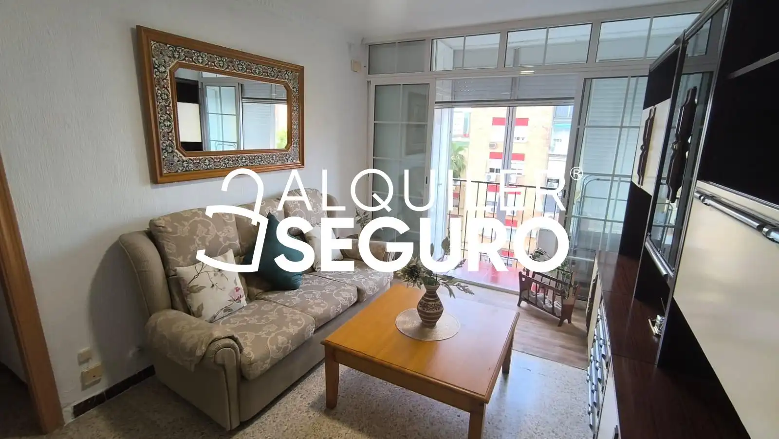 Sala de estar de Piso de alquiler en Montequinto con Aire acondicionado