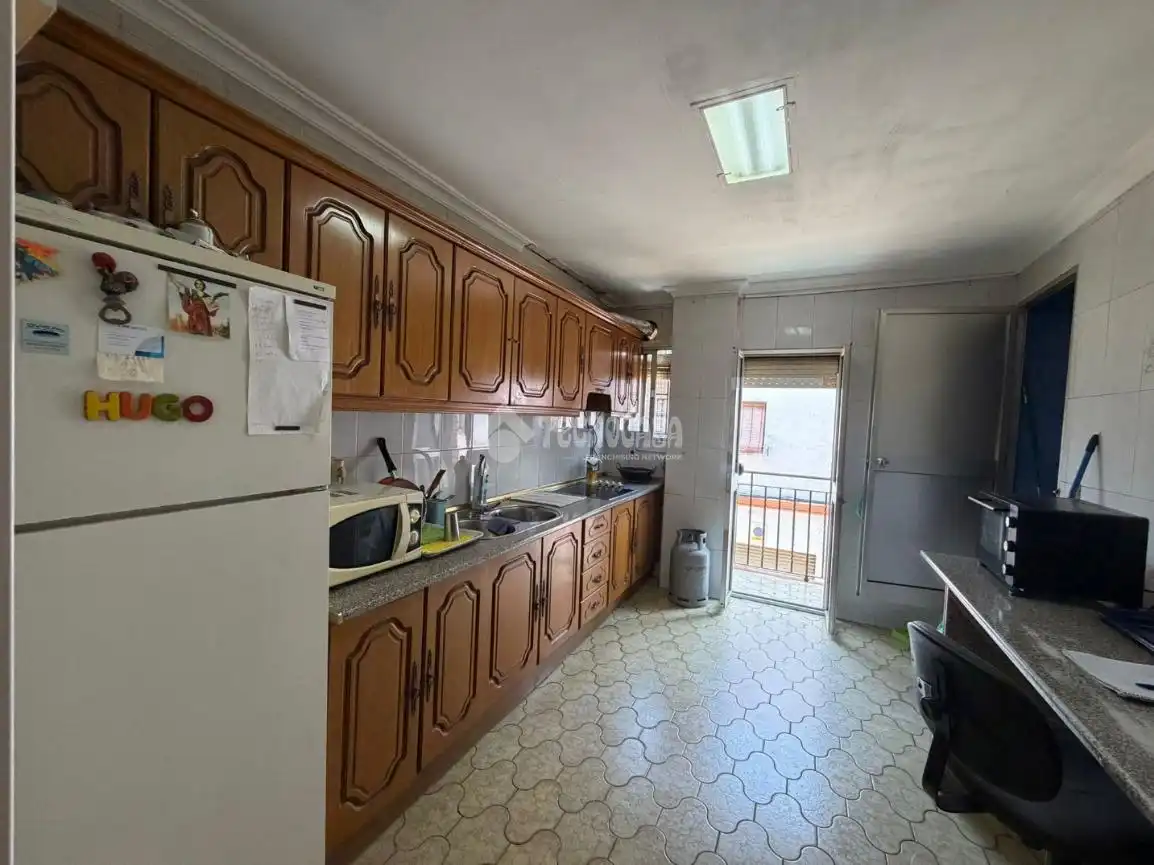 Kitchen of Attic for sale in Sevilla  with Air Conditioner and Balcony