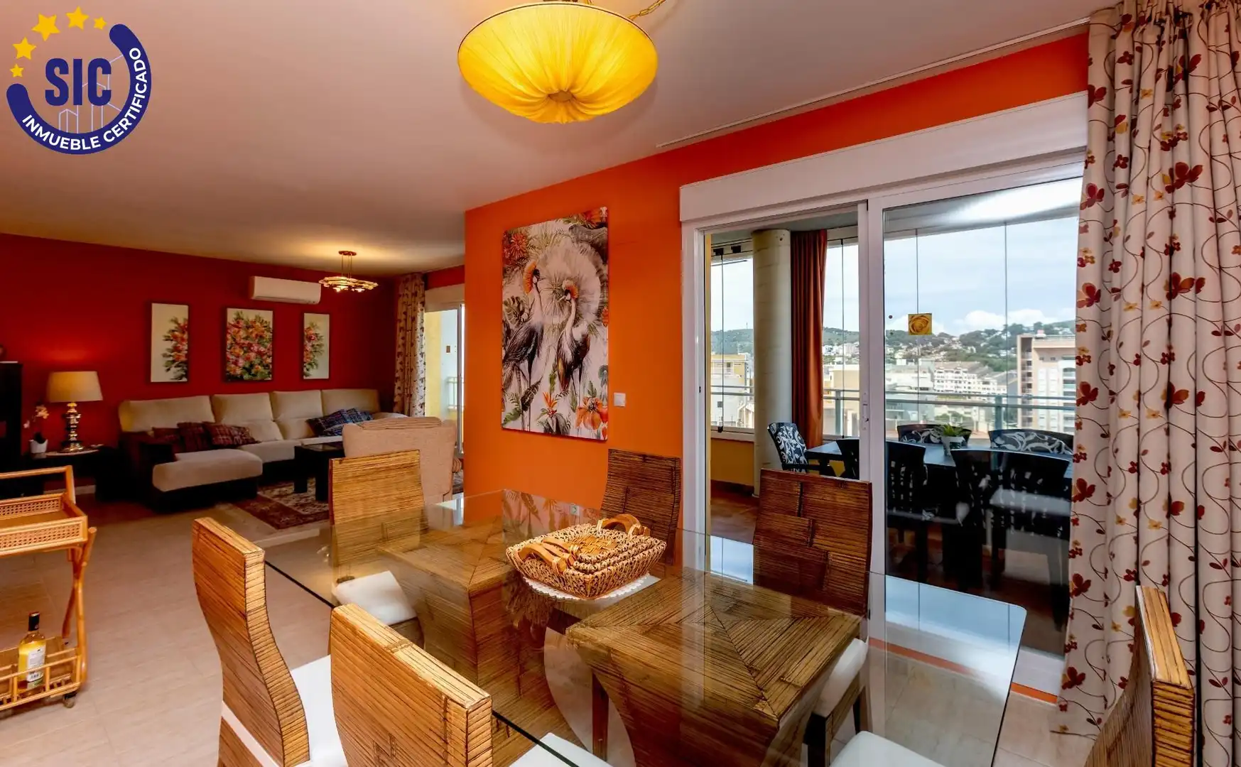 Comedor de Ático en venta en Oropesa del Mar / Orpesa con Aire acondicionado, Terraza y Amueblado