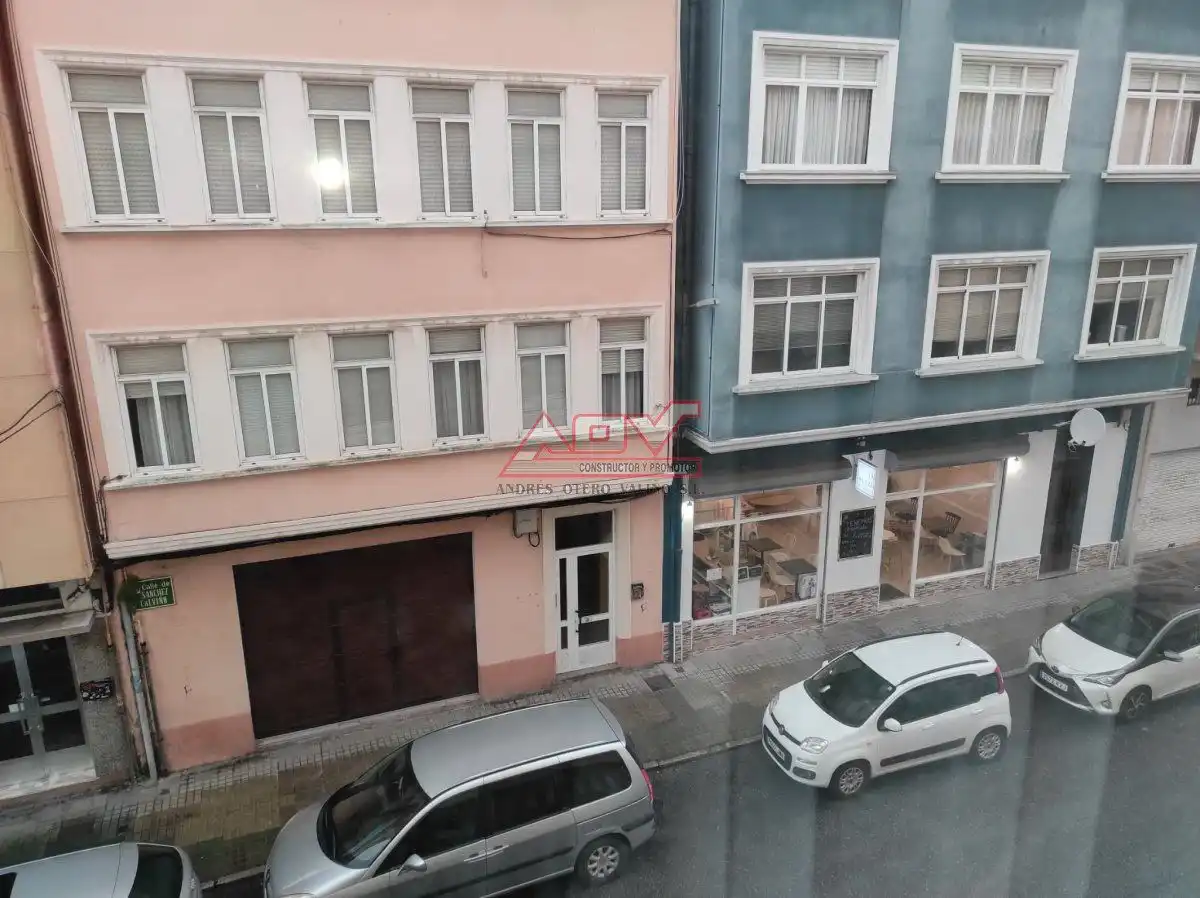 Vista exterior de Piso de alquiler en Ferrol con Aire acondicionado, Amueblado y Balcón