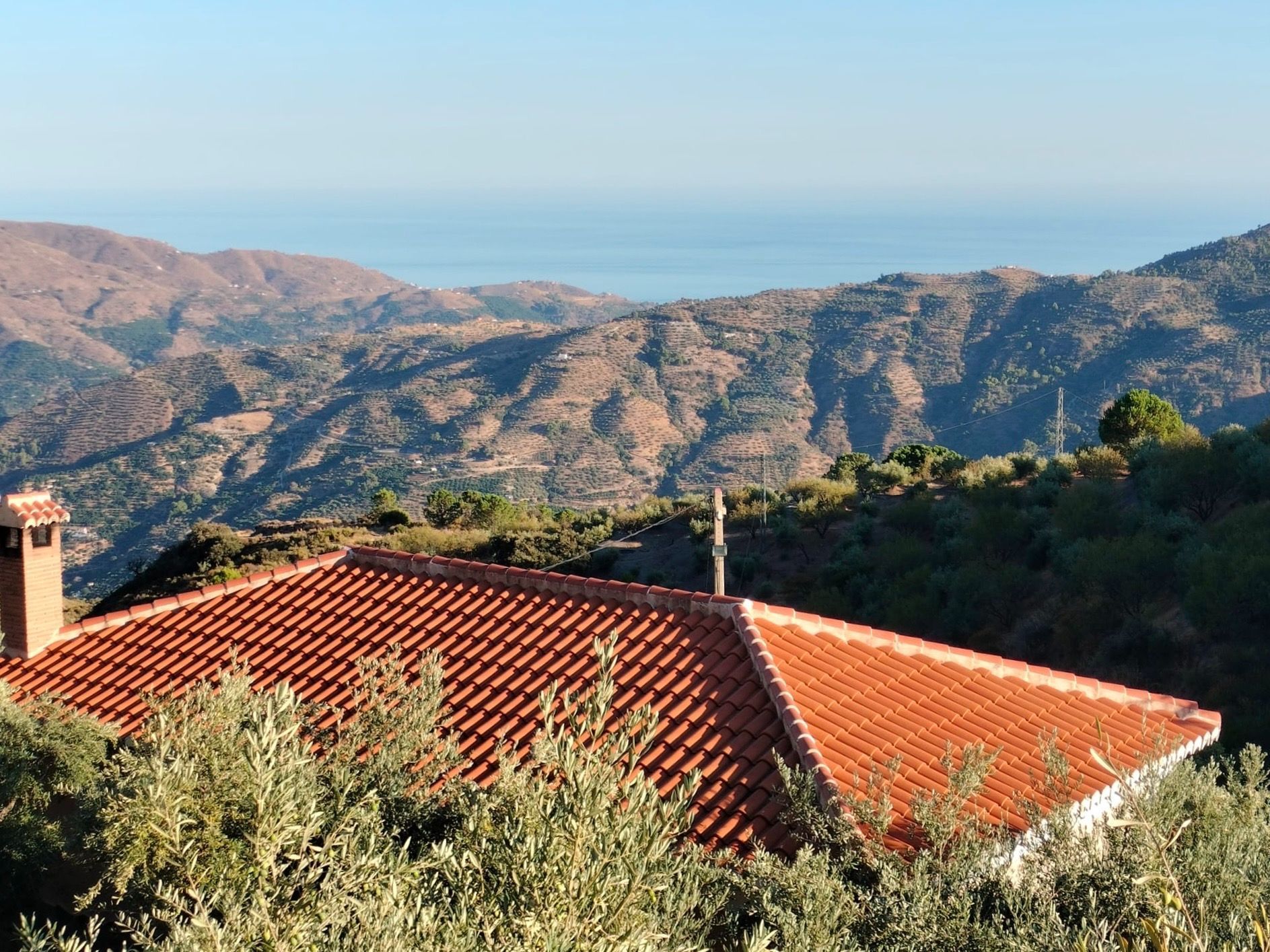 Vista exterior de Finca rústica en venda en Otívar amb Jardí privat, Terrassa i Traster