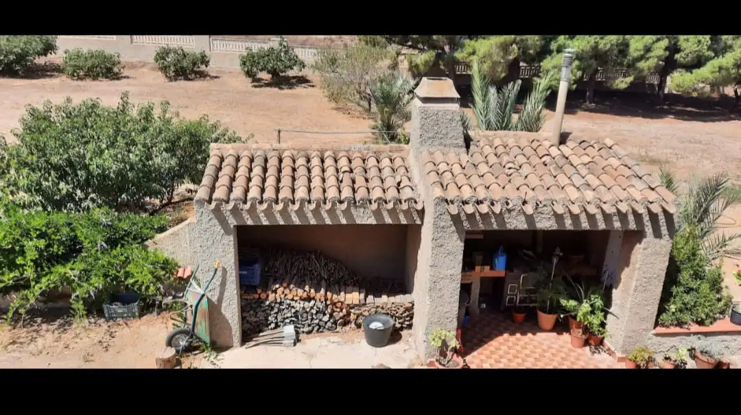 Jardí de Finca rústica en venda en Cartagena amb Jardí privat, Terrassa i Piscina