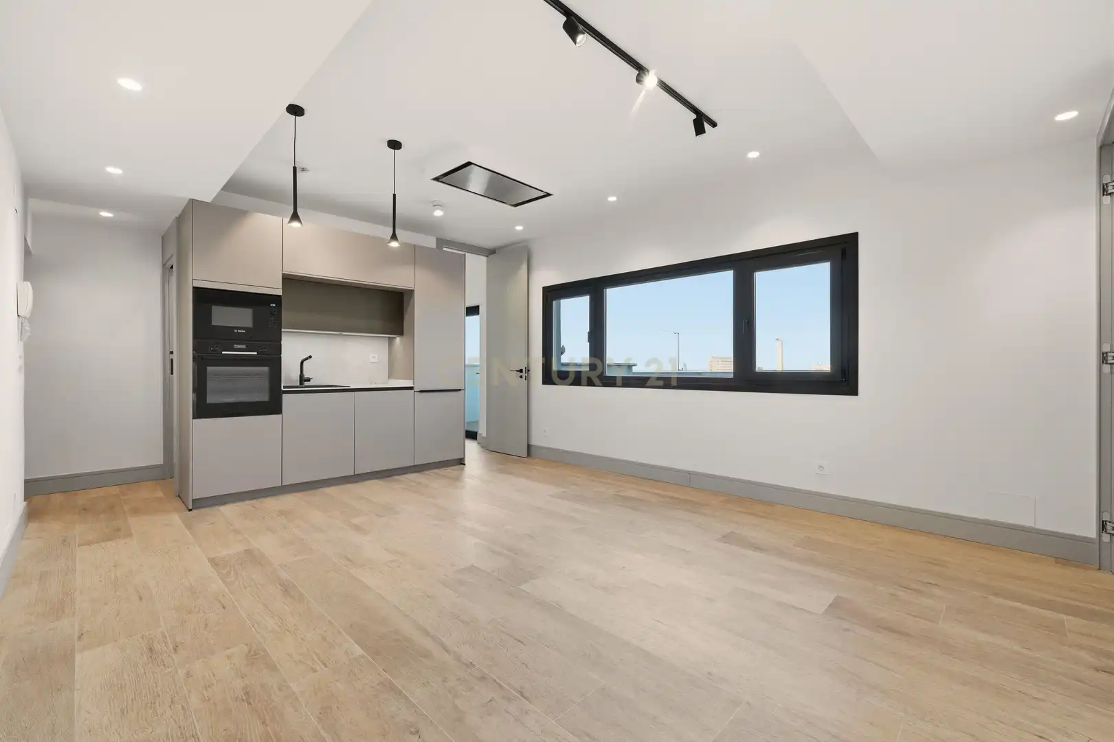 Cocina de Apartamento en venta en Madrid con Aire acondicionado, Horno y Lavadora